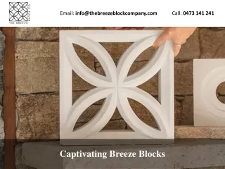 Captivating Breeze Blocks