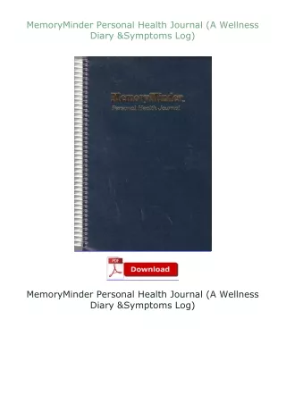 MemoryMinder-Personal-Health-Journal-A-Wellness-Diary--Symptoms-Log