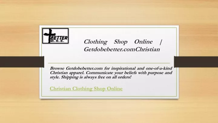clothing shop online getdobebetter comchristian