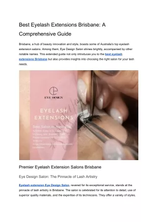 ABOUT OUR EYELASH EXTENSIONS