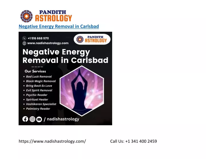 negative energy removal in carlsbad