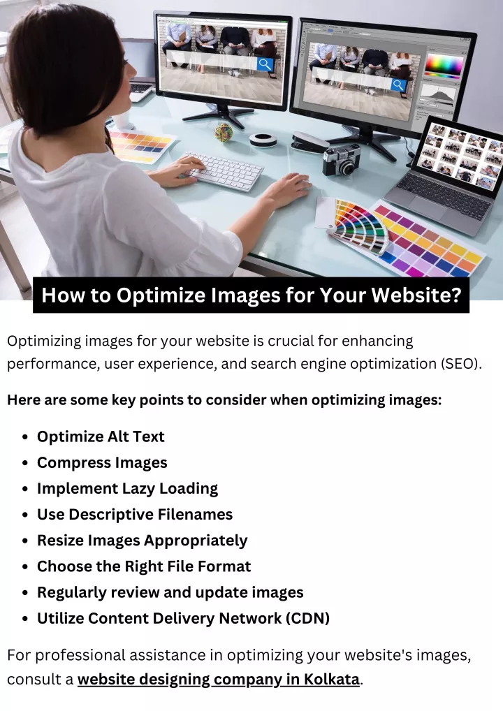 how to optimize images for your website