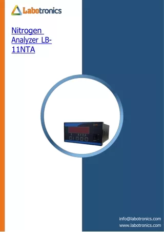 nitrogen analyzer lb 11nta