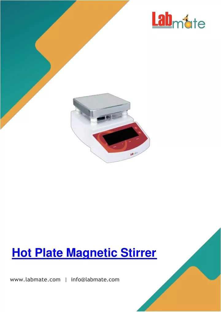 hot plate magnetic stirrer