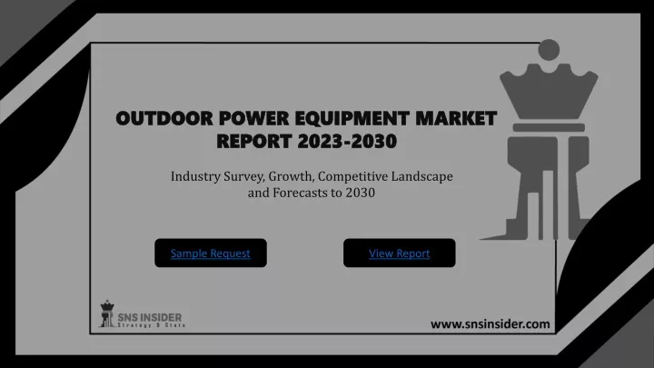 outdoor power equipment market report 2023 2030