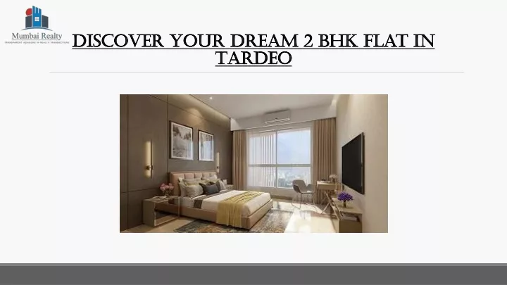 discover your dream 2 bhk flat in tardeo