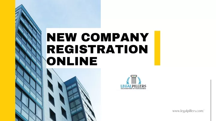 new company registration online