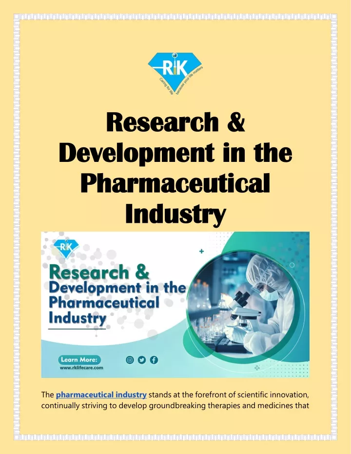 research research development in development