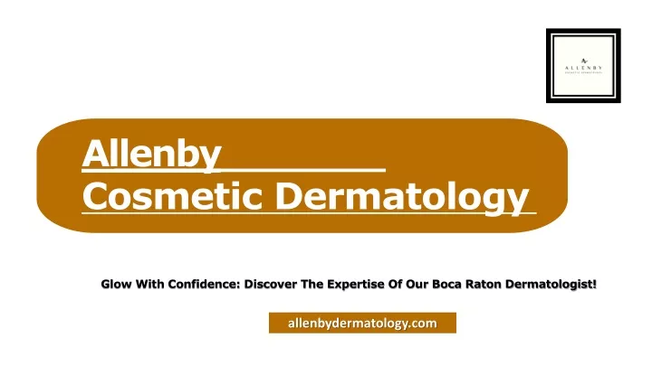 allenby cosmetic dermatology