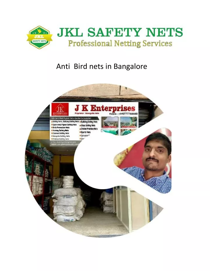 anti bird nets in bangalore