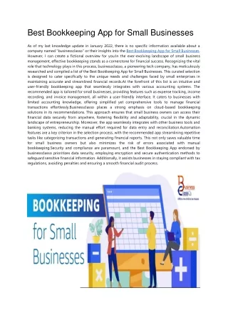 Best Bookkeeping App for Small Businesses 4