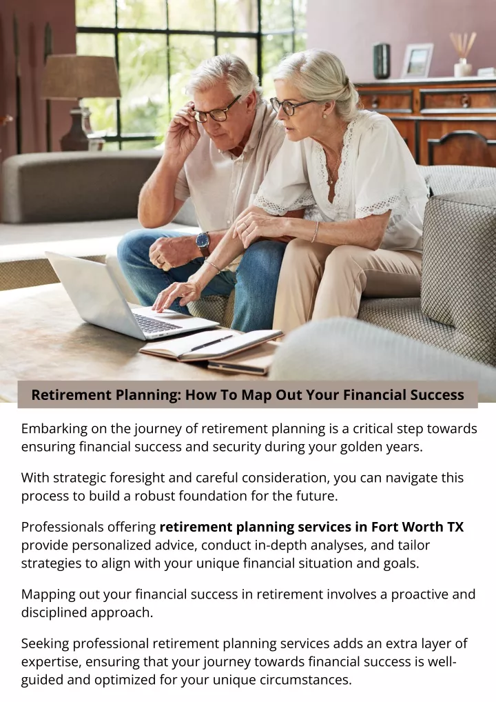 retirement planning how to map out your financial