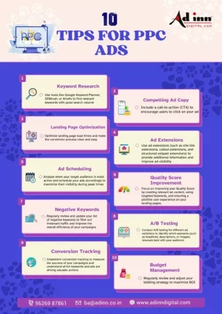Ten Tips for PPC Ads