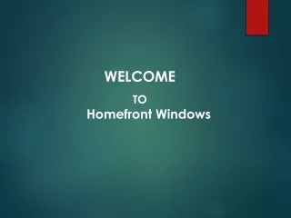 welcome to