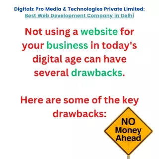 Not using a website for your business in today's digital age