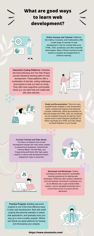 what are good ways to learn web development