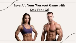 EmsTonexf.com: Boosting Muscle Toning and Recovery with Cutting-edge EMS Technol