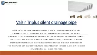 The Environmental Impact of Using Wavin Tigris Multilayer PEX Pipe in Plumbing I