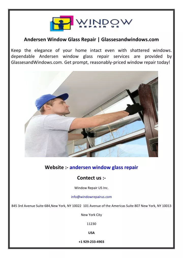 andersen window glass repair glassesandwindows com