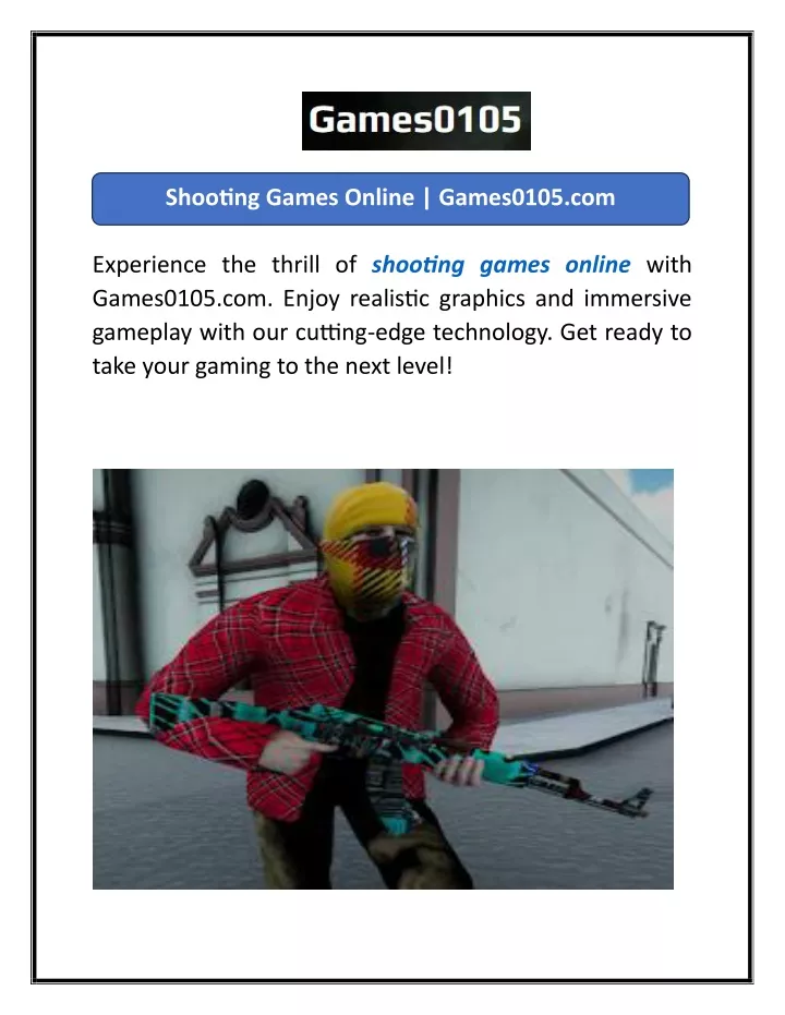 shooting games online games0105 com