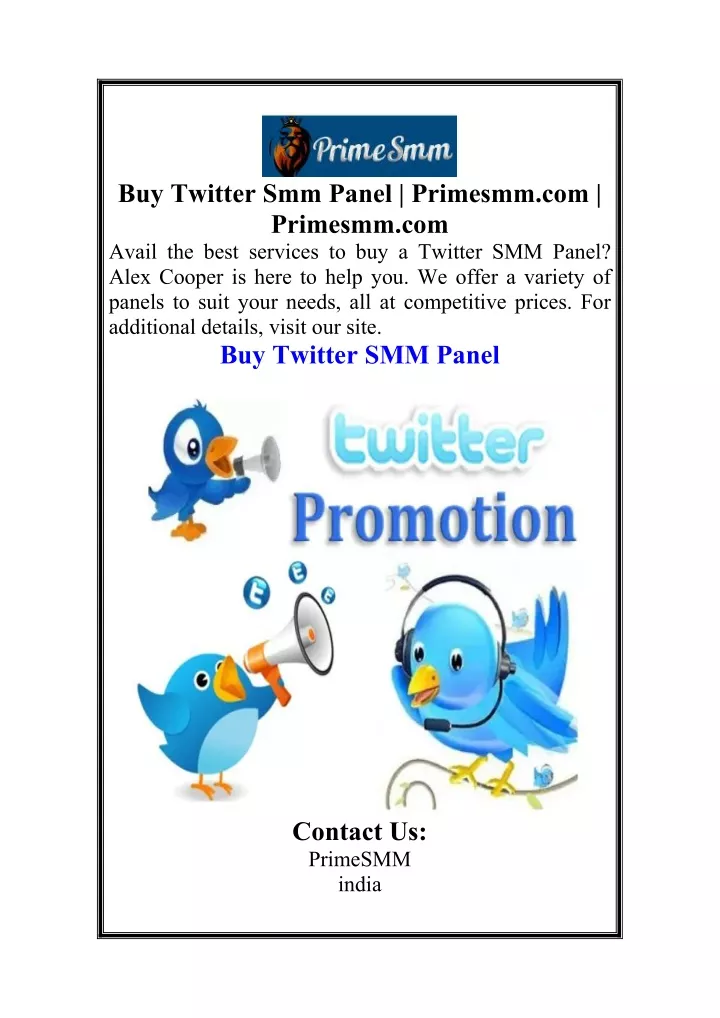 buy twitter smm panel primesmm com primesmm