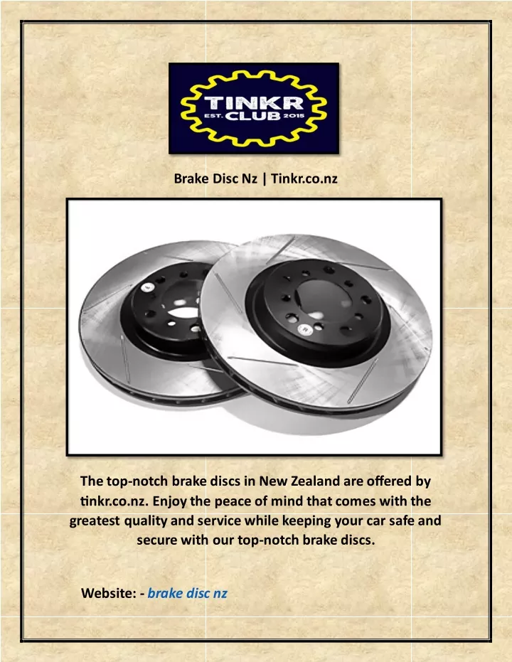 brake disc nz tinkr co nz