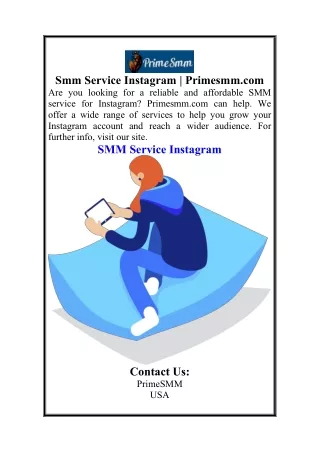 Smm Service Instagram Primesmm.com
