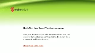 Hotels Near Ueno Tokyo  Vacationventurer.com