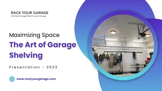 Maximizing Space The Art of Garage Shelving