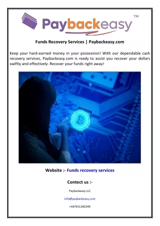 funds recovery services paybackeasy com