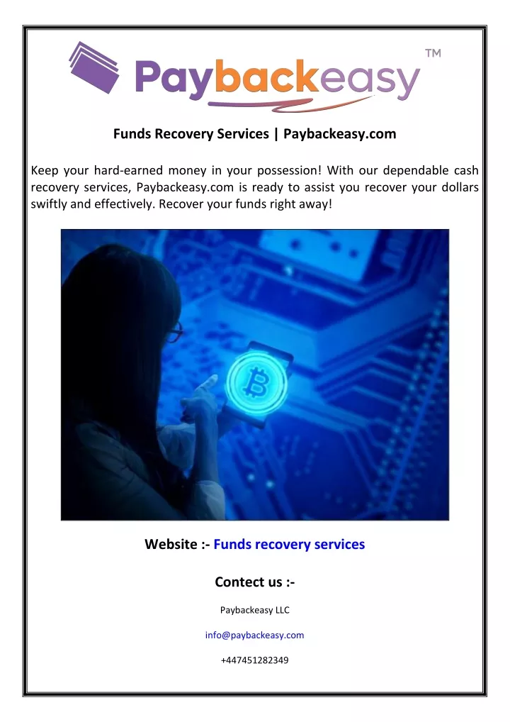 funds recovery services paybackeasy com