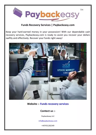 funds recovery services paybackeasy com