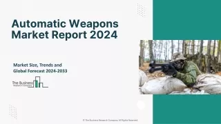 automatic weapons market report 2024