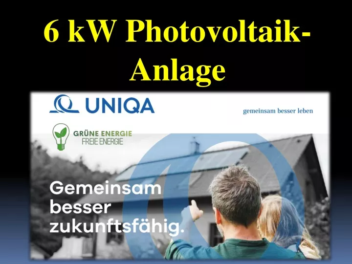 6 kw photovoltaik anlage