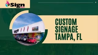 Get Your Signage Tampa To Build Brand Awareness