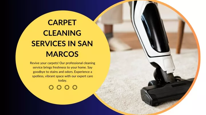 carpet cleaning services in san marcos