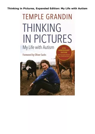 book❤read Thinking in Pictures, Expanded Edition: My Life with Autism