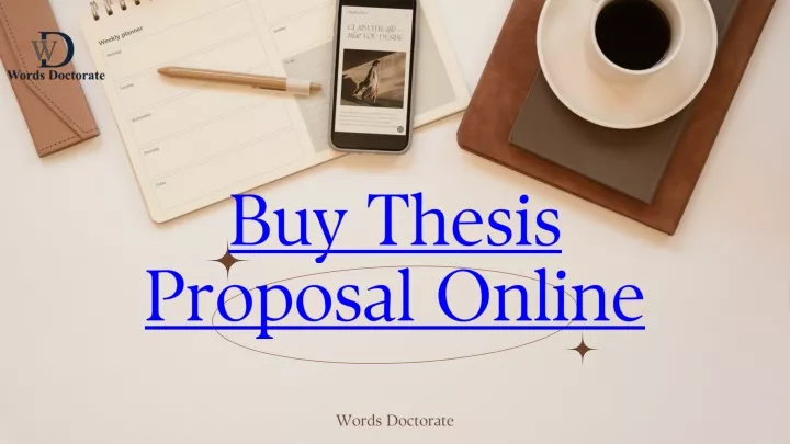 buy thesis proposal online