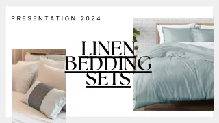 Natural Beauty: Linen Bedding Sets for a Tranquil Sleep Environment