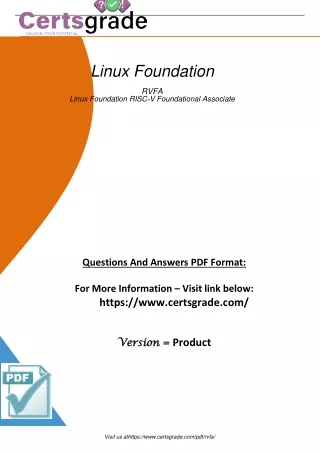 Supercharge Your Career with RVFA Linux Foundation RISC-V Foundational Associate Exam for Advanced Expertise