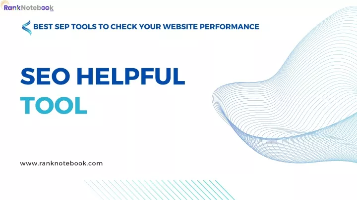 best sep tools to check your website performance