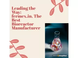 Best Bioreactor manufacturer