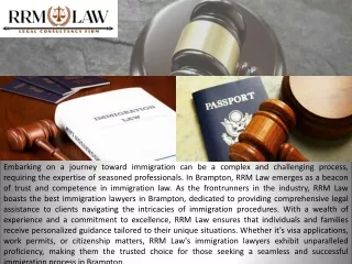 Top Immigration Lawyers in Brampton