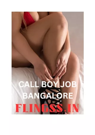 Bangalore Male escorts, Call boys dating service