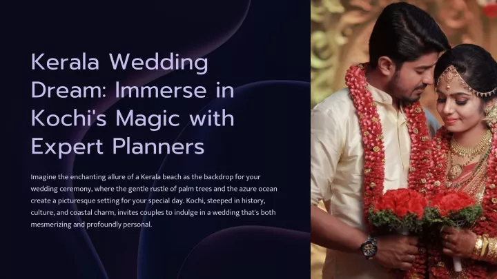 kerala wedding dream immerse in kochi s magic