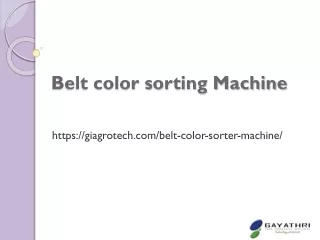 Belt Color Sorter, Belt Type Color Sorting Machine,Belt Color Sorter Manufacture