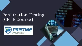 Best Penetration Testing Course in Mumbai- Pristine InfoSolutions