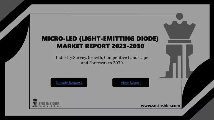 micro led light emitting diode market report 2023