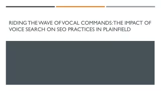 riding the wave of vocal commands the impact