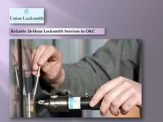 Reliable 24-Hour Locksmith Services in OKC